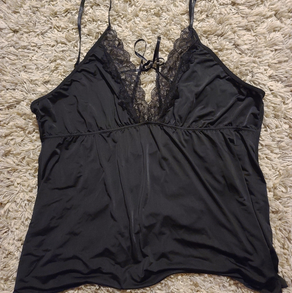 NWOT satin sleep tank